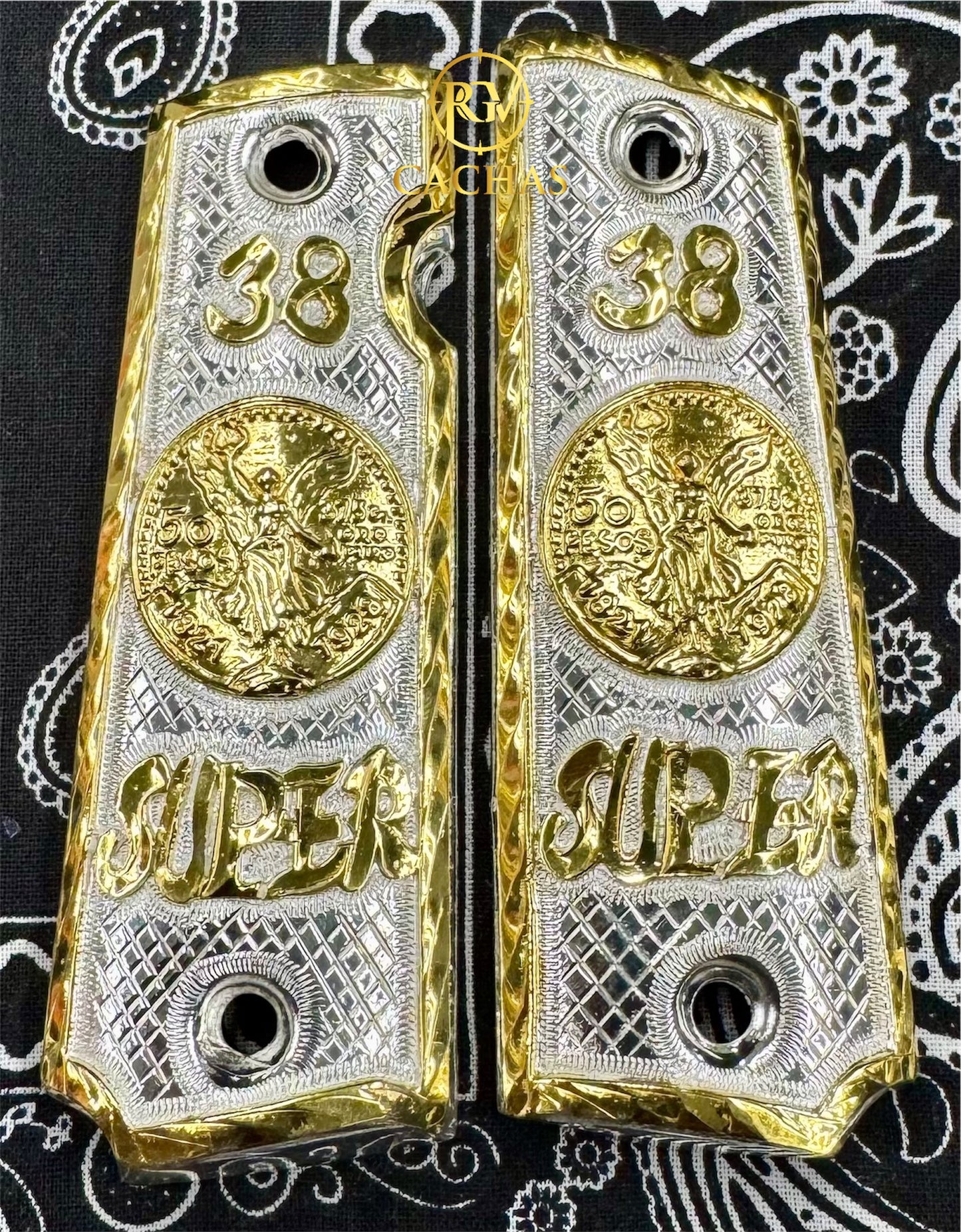 1911 Full Size Centenario 38 Super Grips