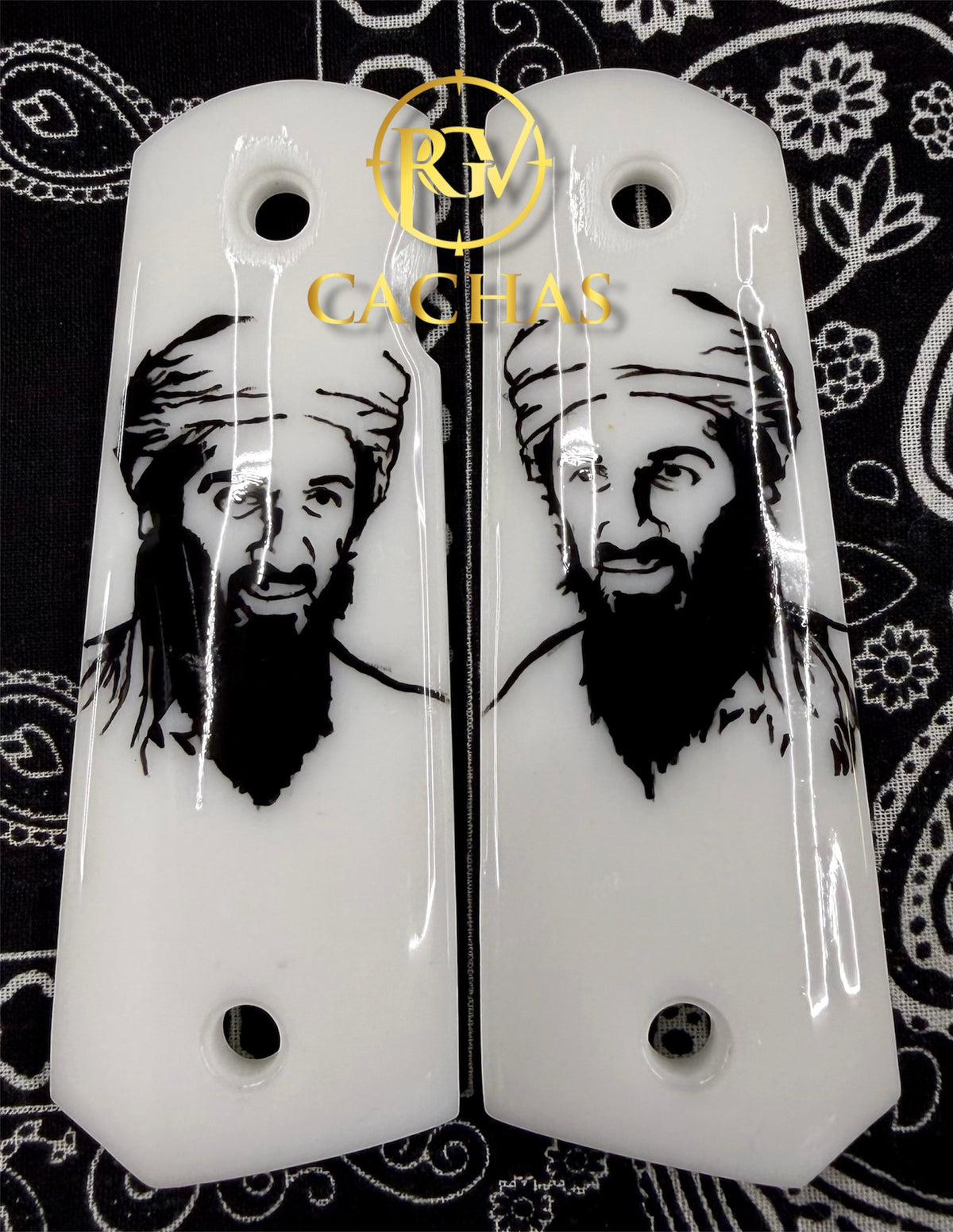 1911 Full Size bin Laden Resin Grips