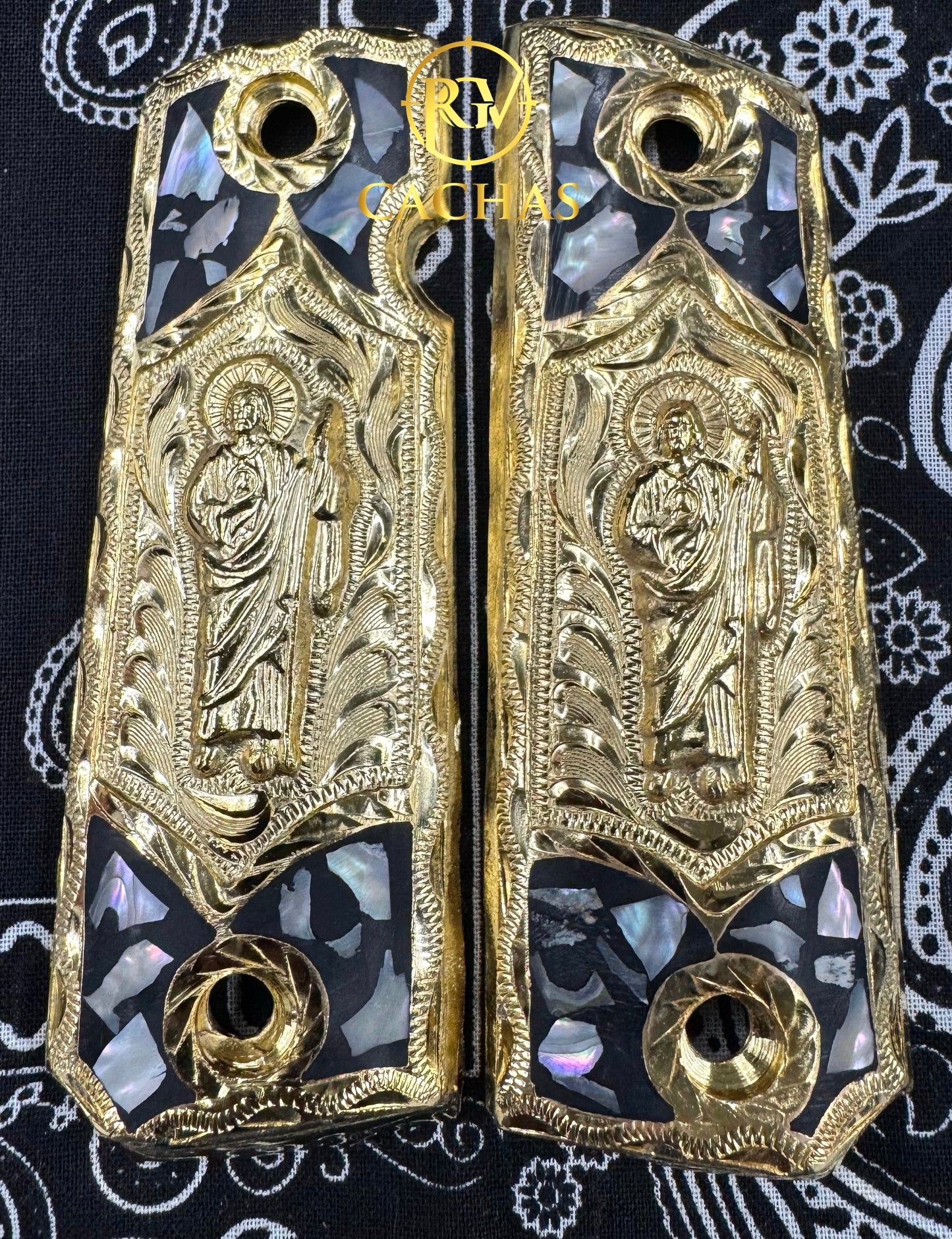 1911 Full Size San Judas Nacar Grips