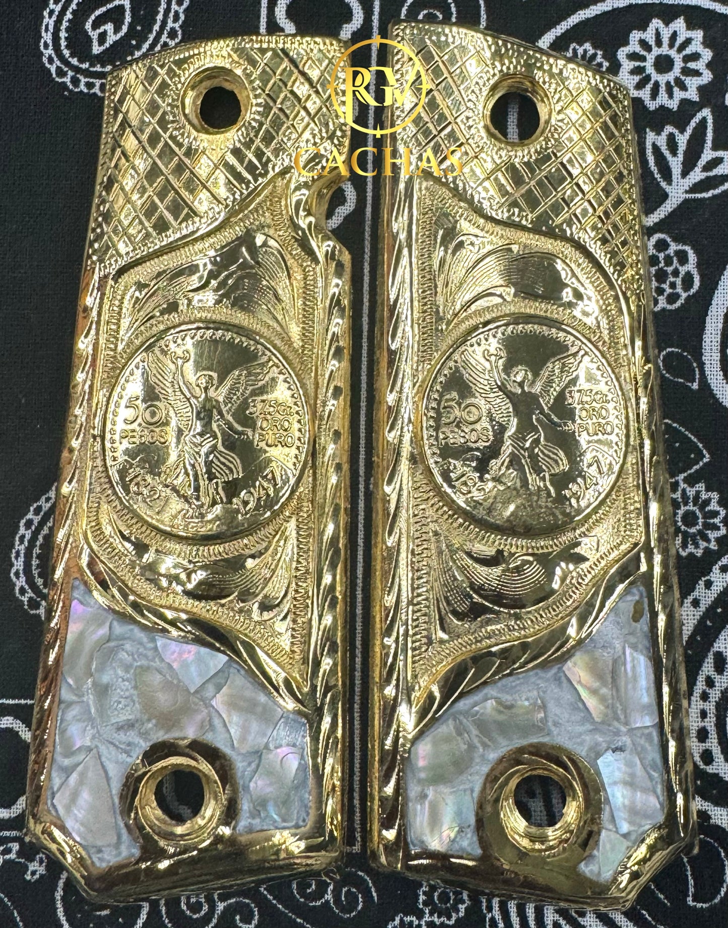 1911 Full Size Centenario Nacar Grips