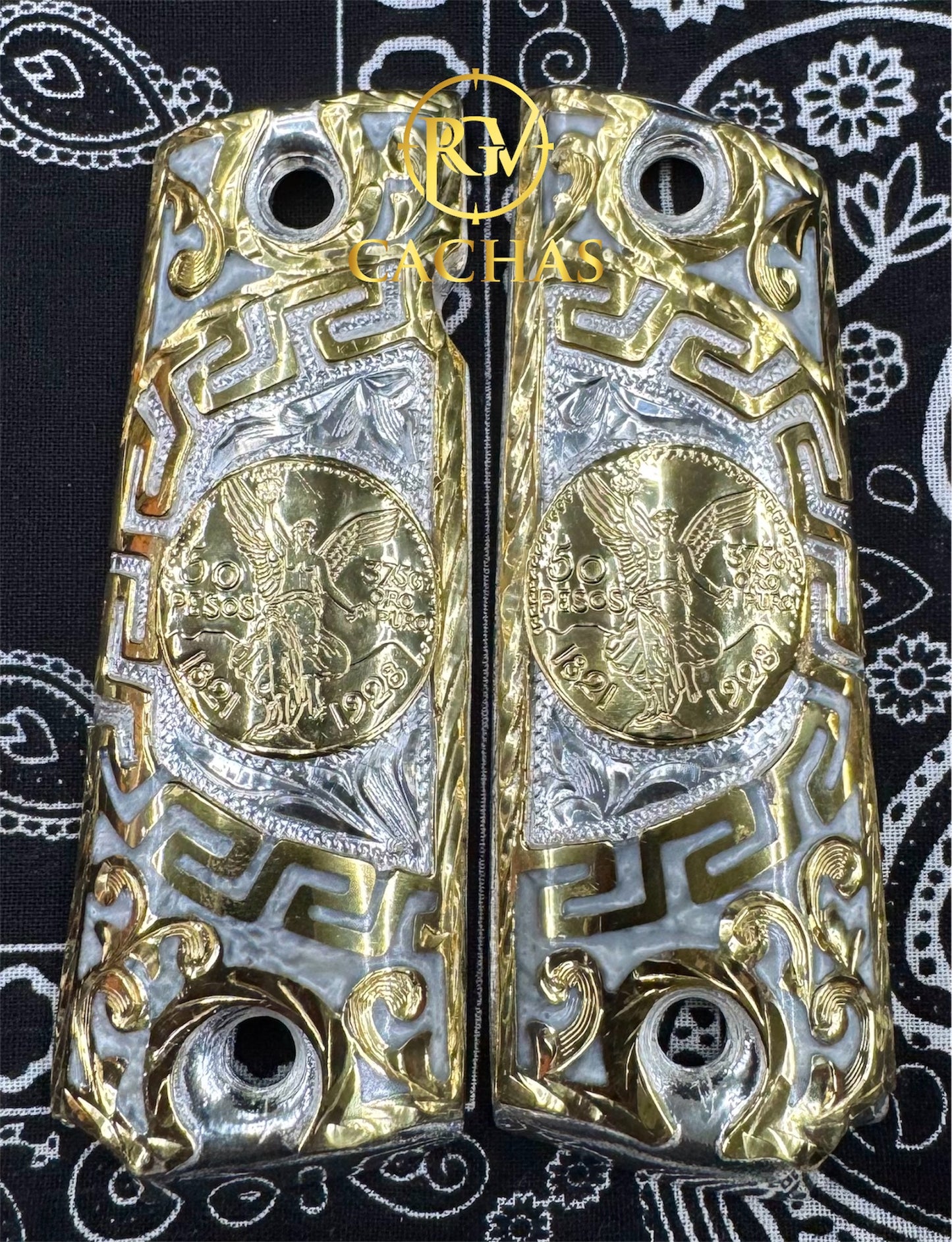 1911 Full Size Centenario Greek Grips