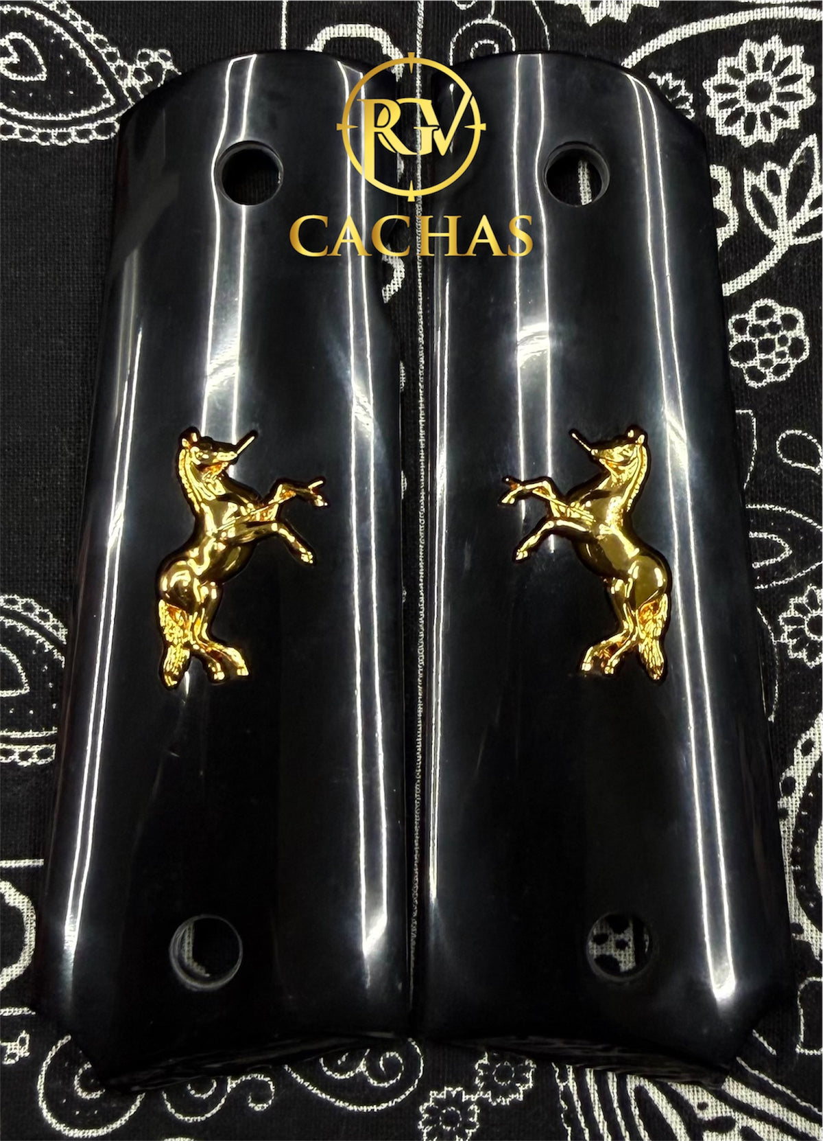 1911 Full Size Colt Horse Resin Grips