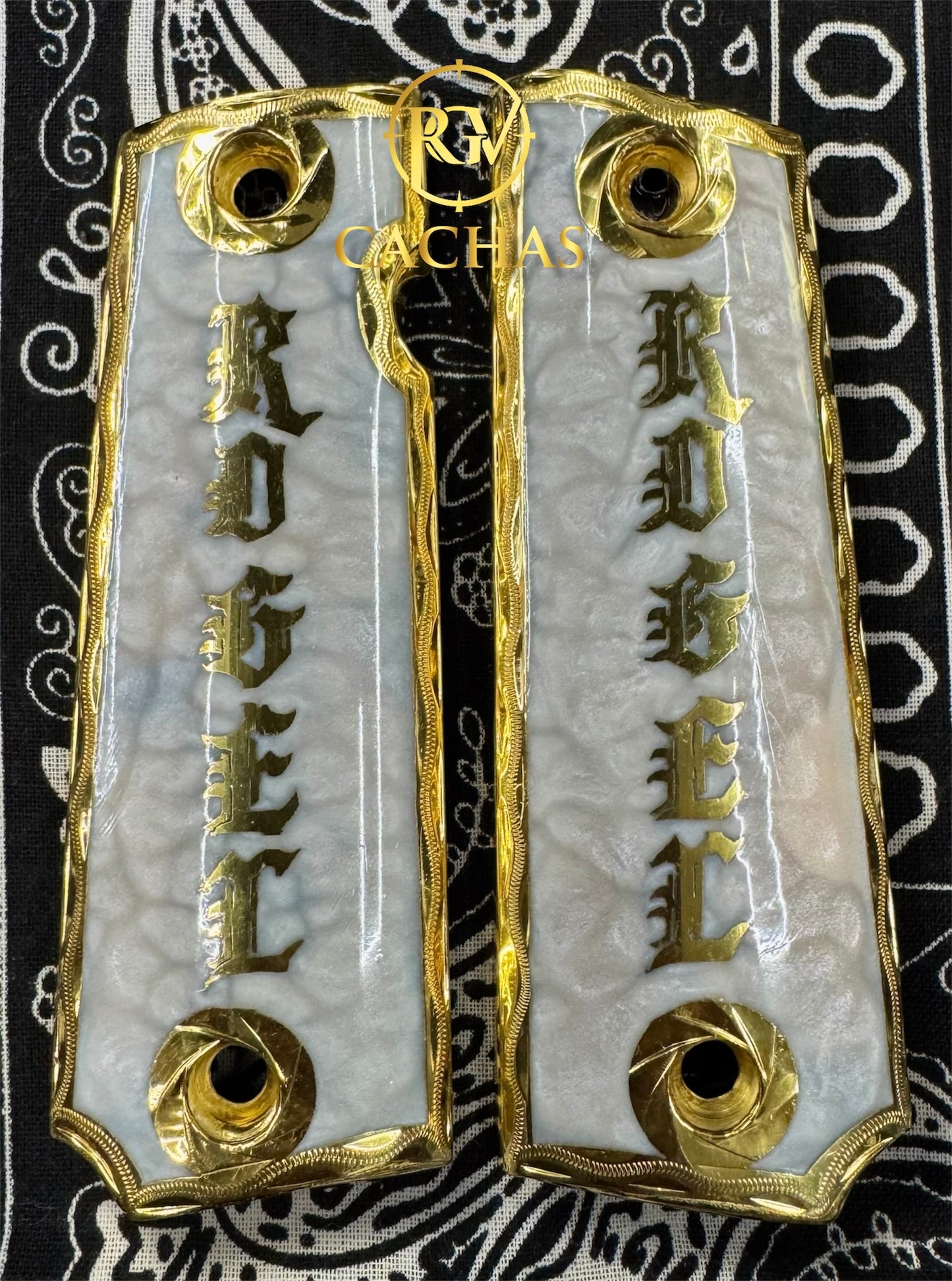 1911 Full Size Custom Name Grips