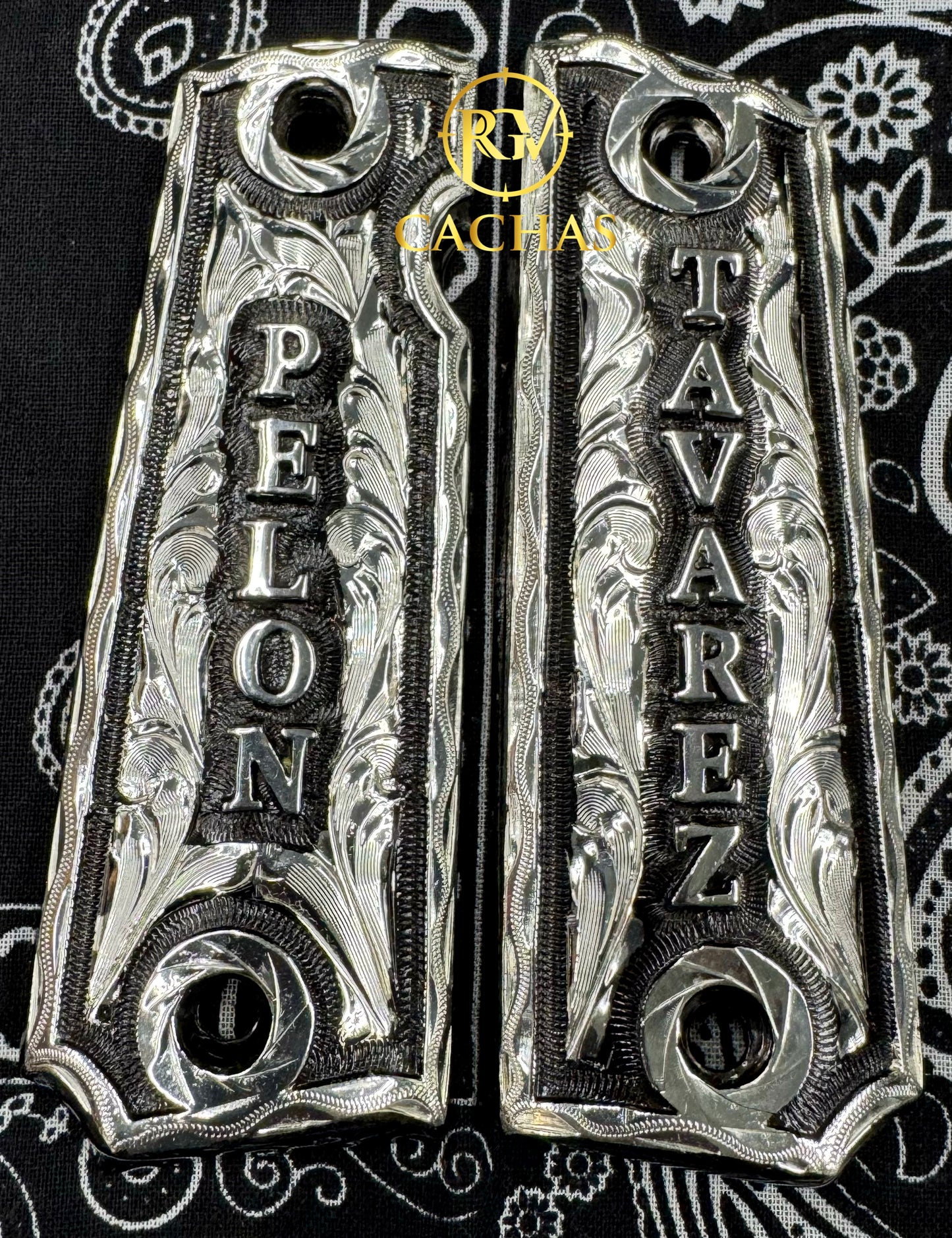 1911 Full Size Custom Name Grips