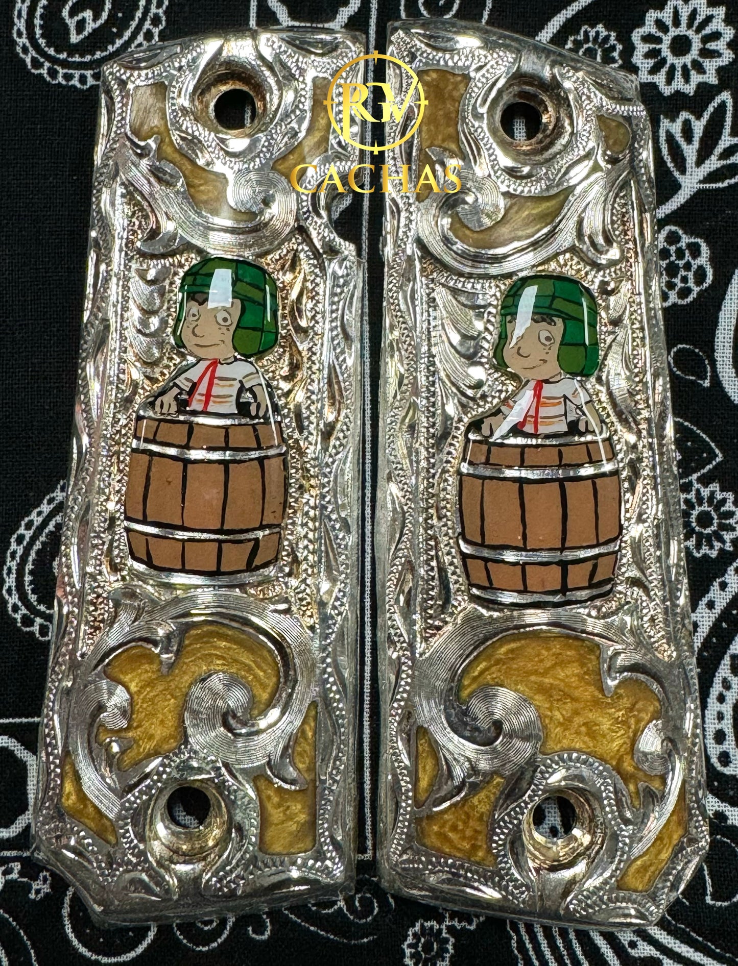 1911 Full Size El Chavo Del Ocho Grips