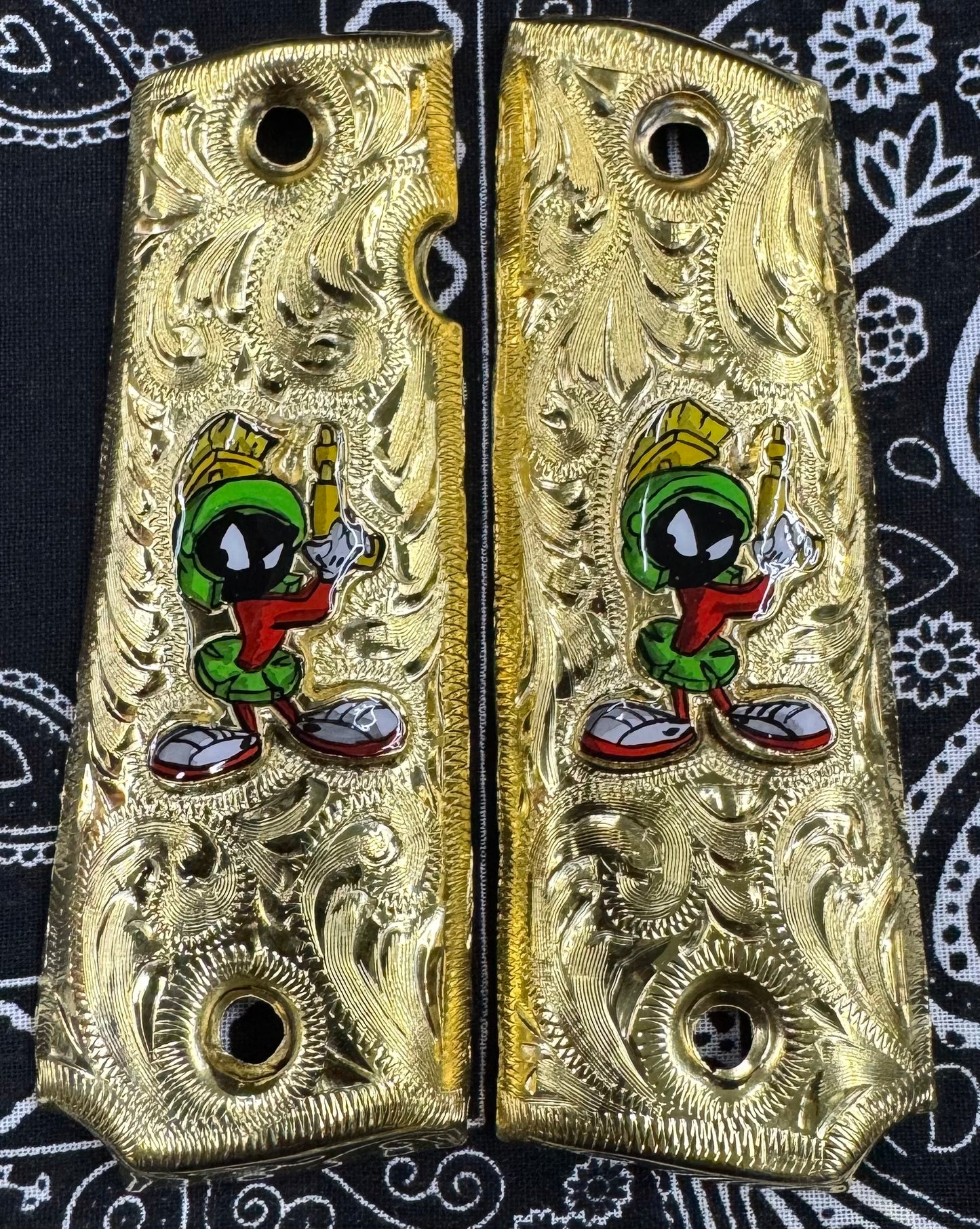 1911 Full Size Marvin The Martian Grips