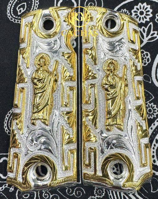 1911 Full Size San Judas Greek Border Grips