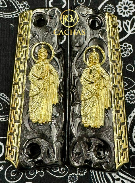 1911 Full Size San Judas Greek Border Grips