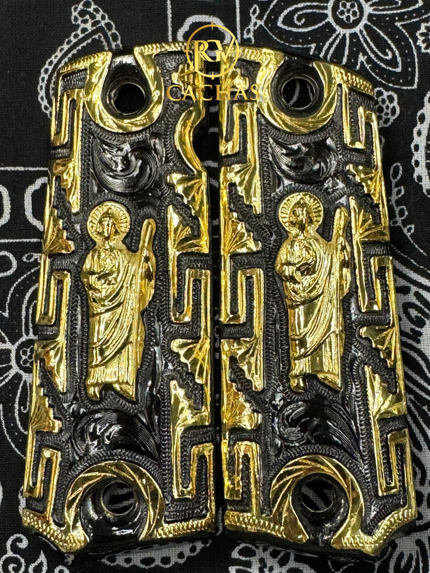 1911 Full Size San Judas Greek Border Grips