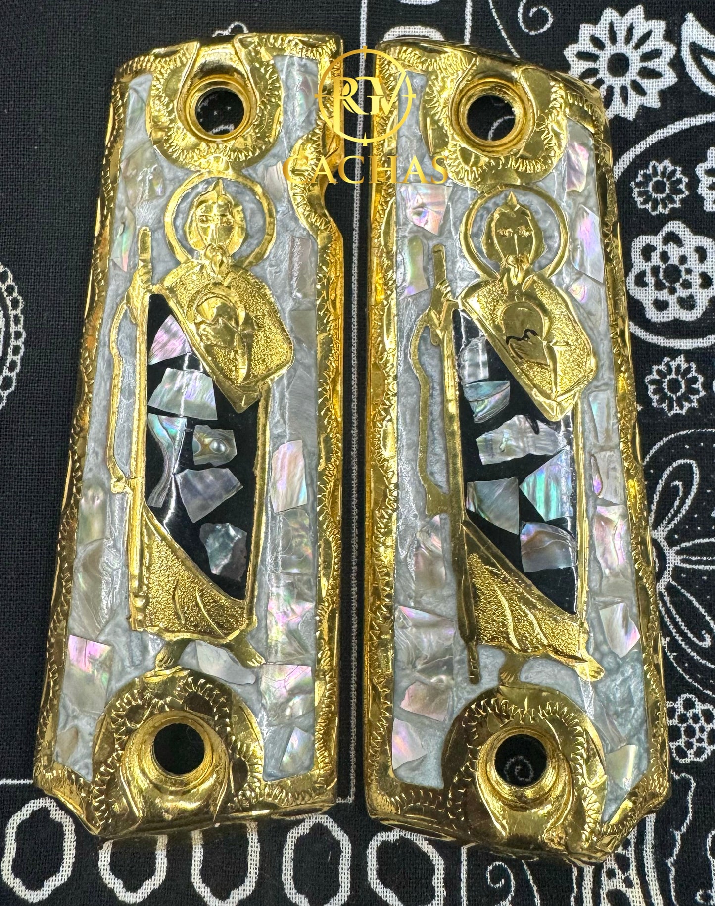 1911 Full Size San Judas Nacar Grips