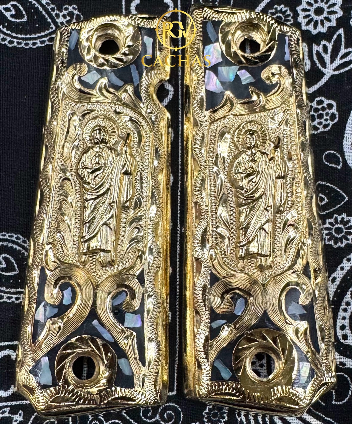 1911 Full Size San Judas Nacar Grips