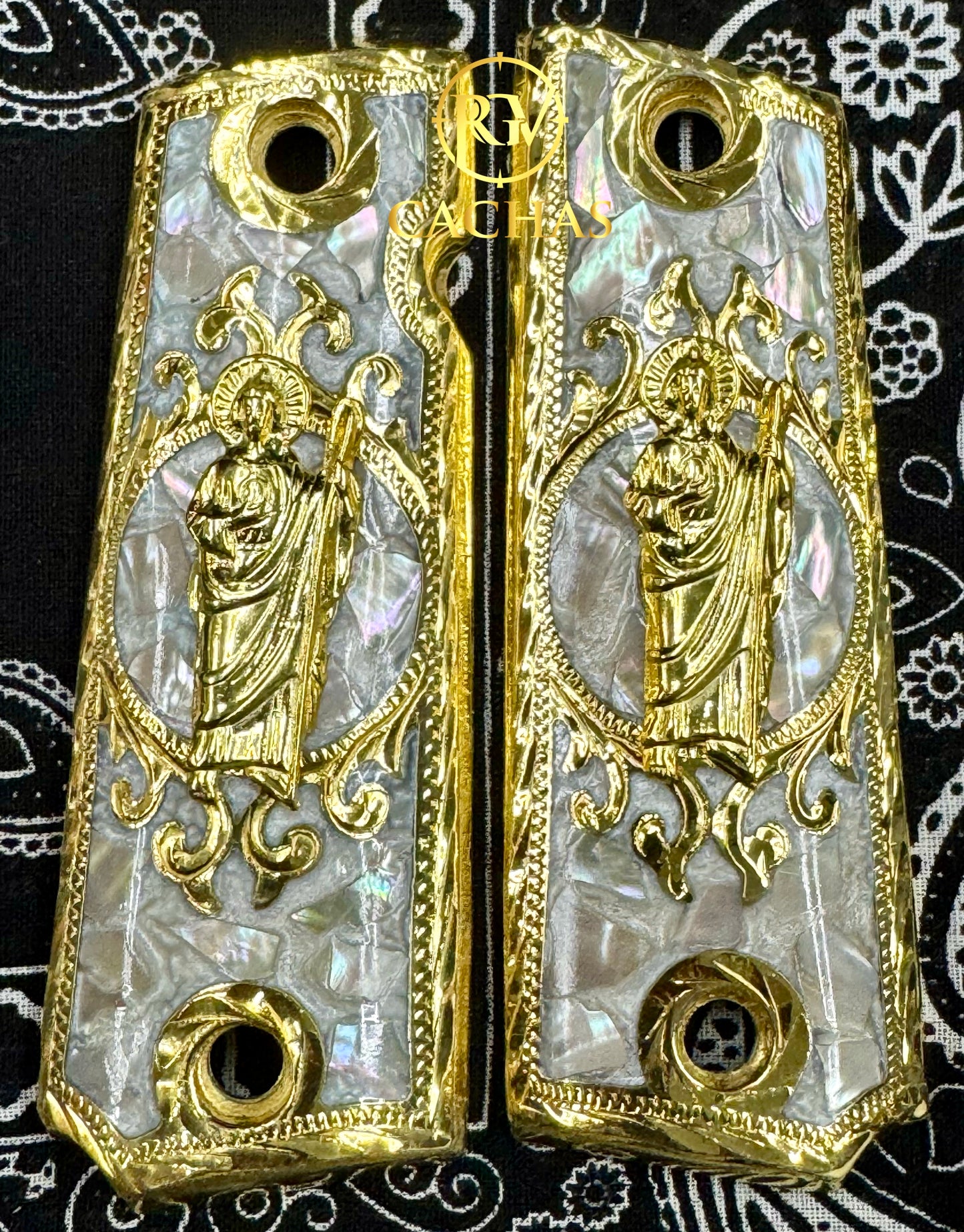 1911 Full Size San Judas Nacar Grips