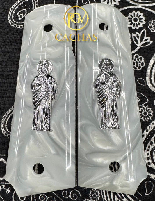 1911 Full Size San Judas Resin Grips