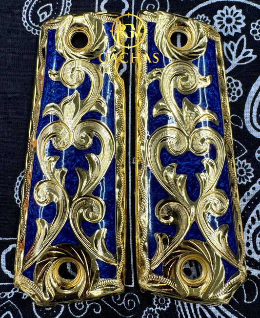 1911 Full Size Scroll Grips