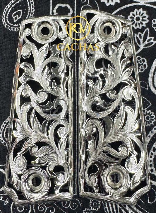 1911 Full Size Hollow Cut Scroll Grips
