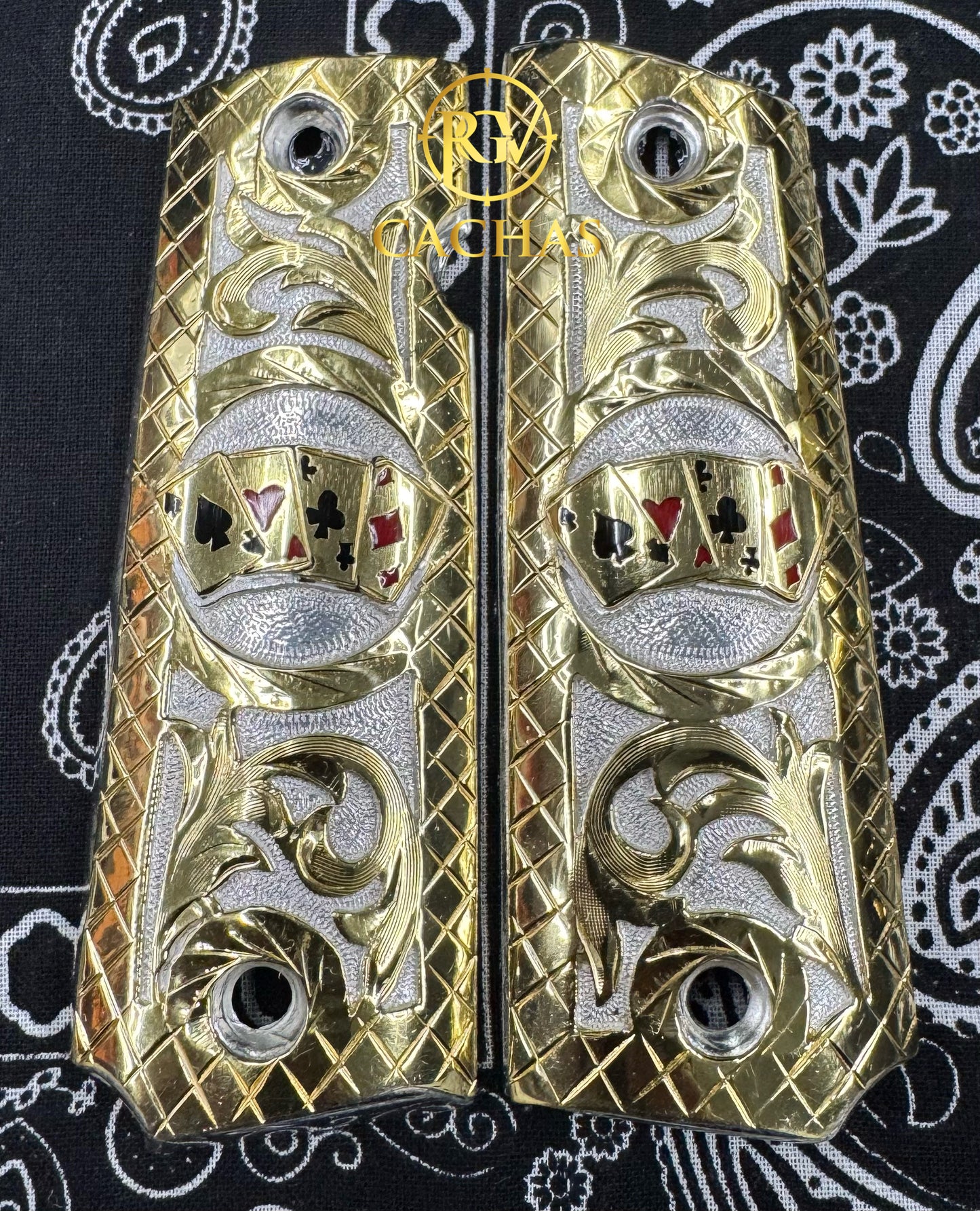 1911 Full Size Solitaire Card Grips