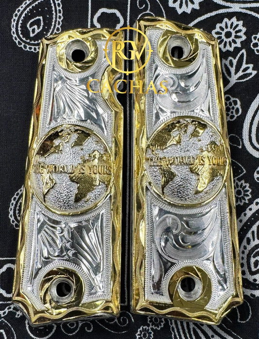 1911 Full Size The World Is Yours Grips