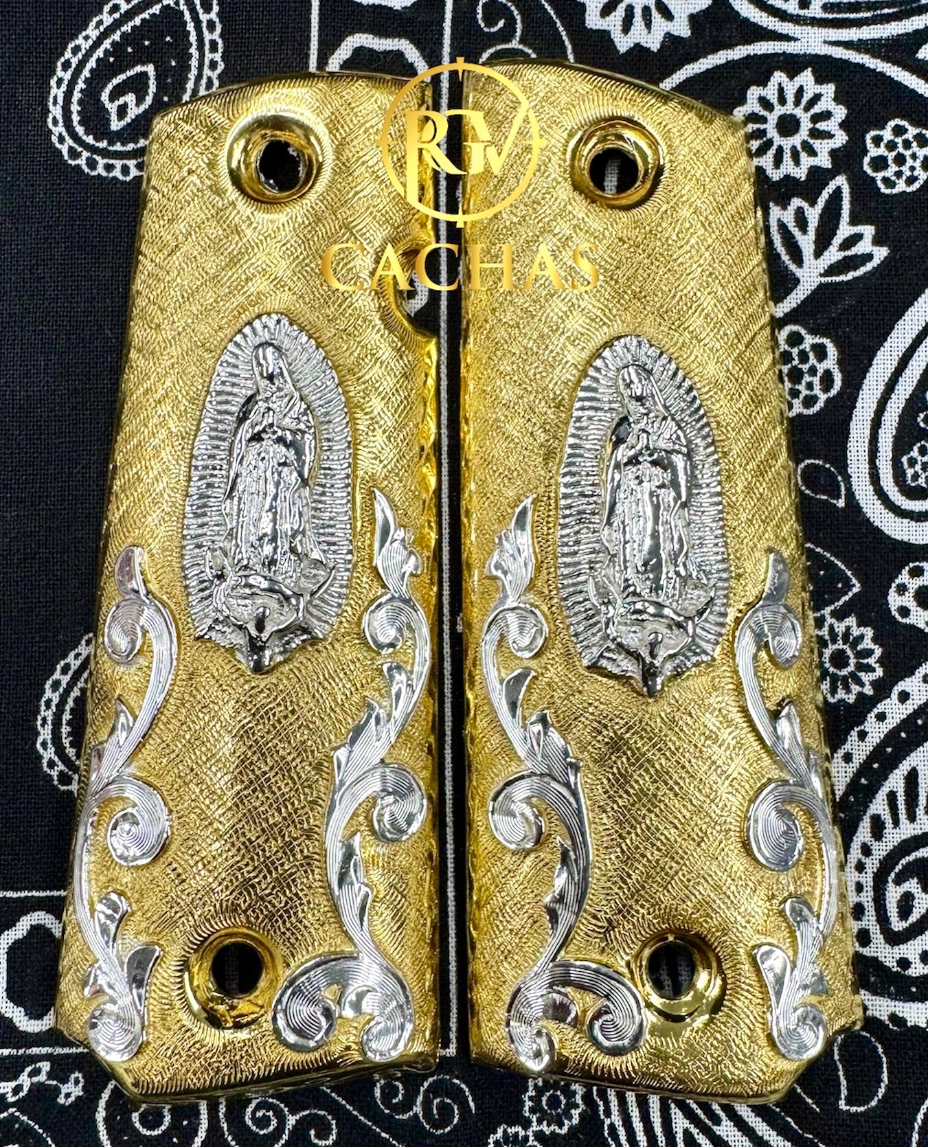 1911 Full Size Virgin Mary Grips