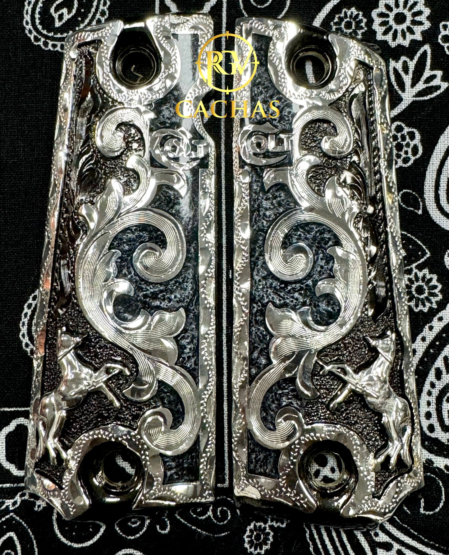 1911 Full Size Horse Colt Logo Grips