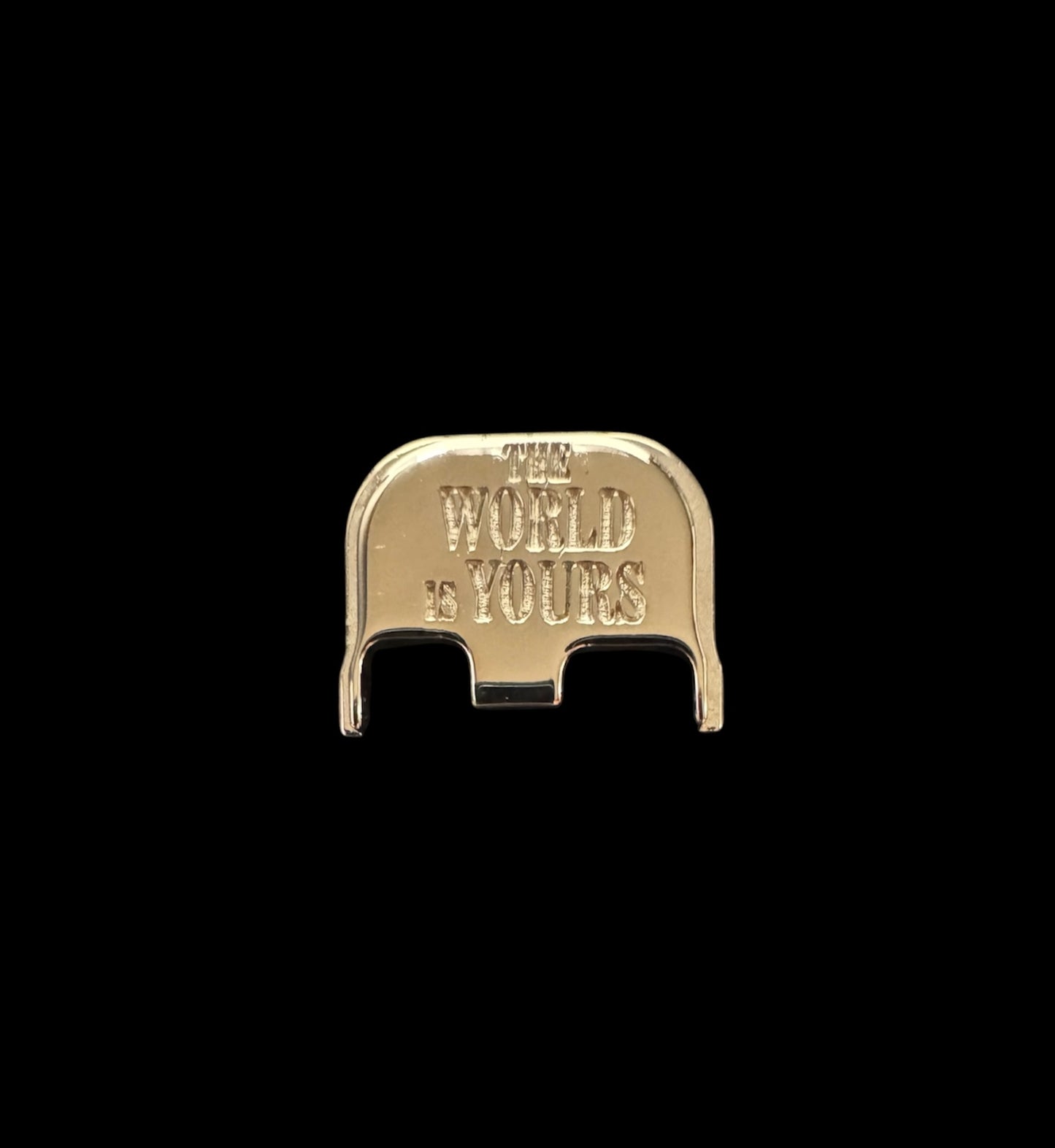 Glock Double Stack Back Plate Gen 6 "The World Is Yours"