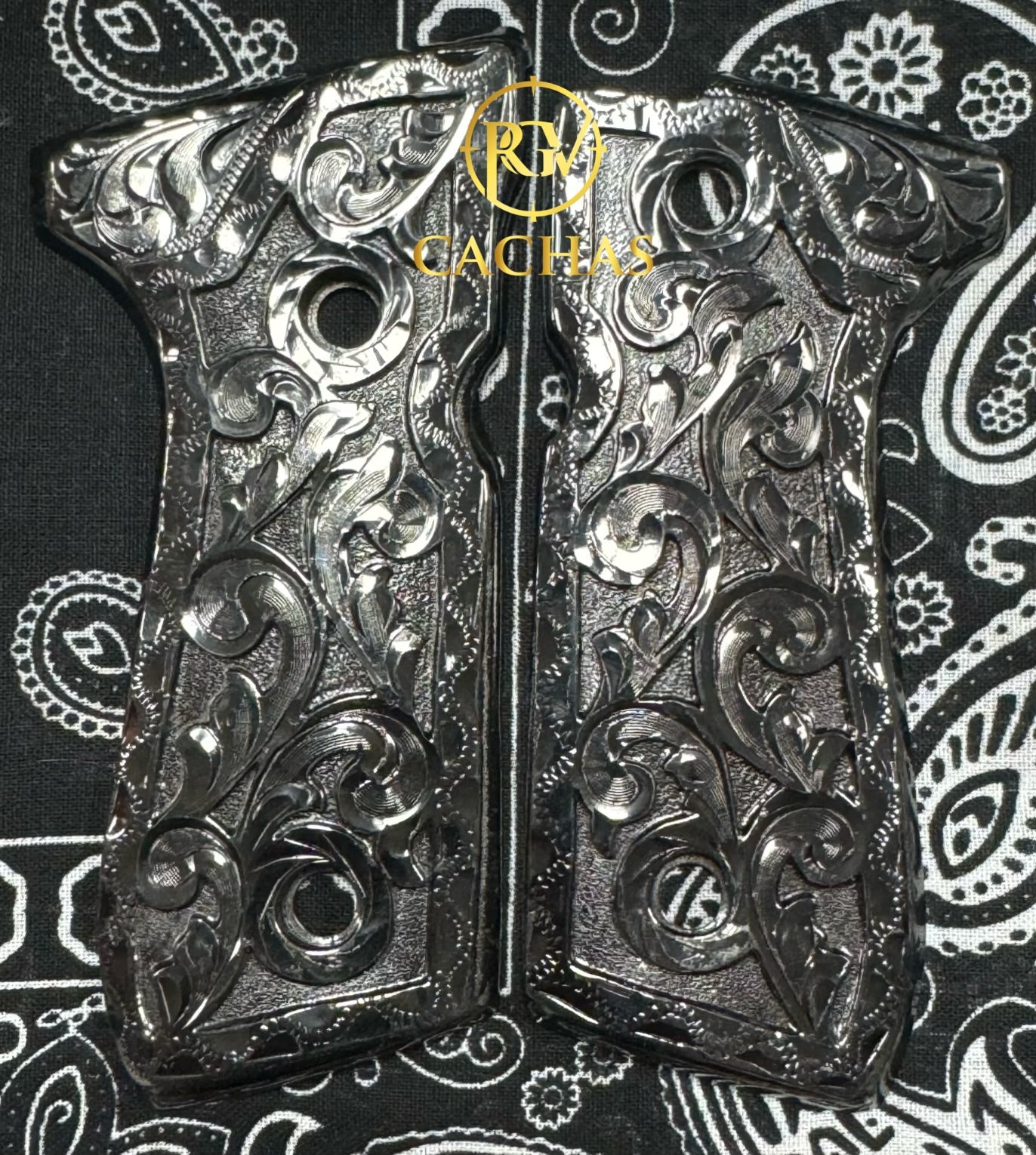 Beretta 92FS/96 Scroll Grips
