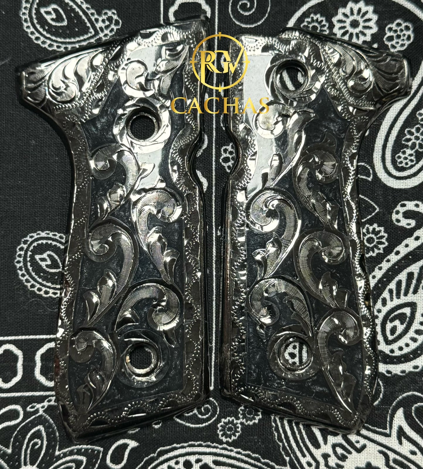 Beretta 92FS/96 Scroll Grips
