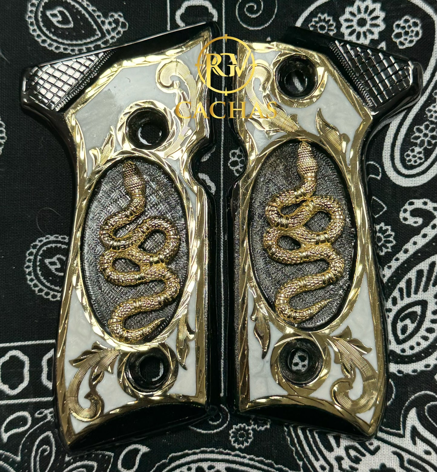 Beretta 92FS/96 Snake Grips
