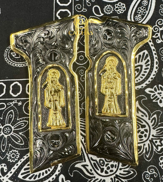 Beretta 92X Santa Muerte Grips