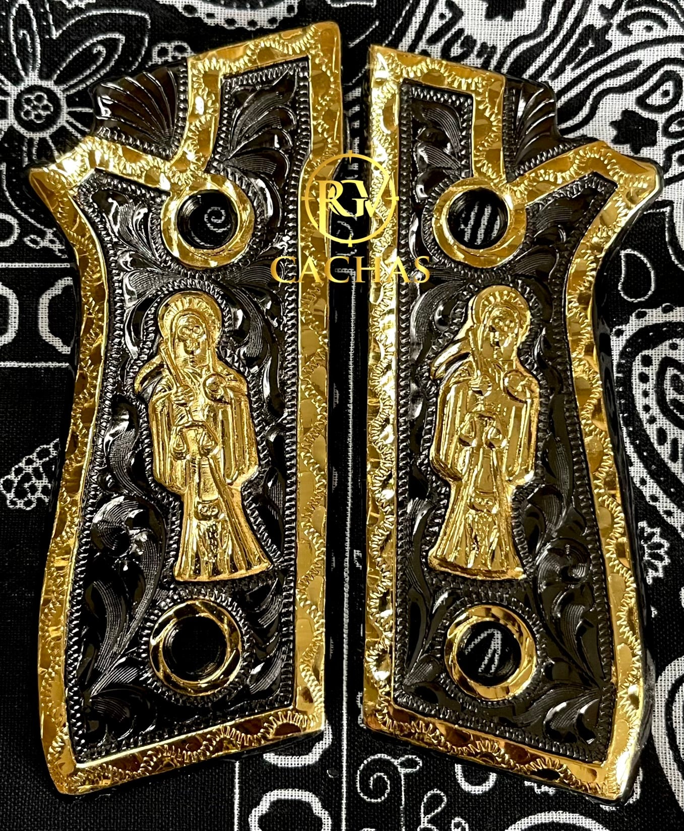 Taurus PT92 Santa Muerte Grips