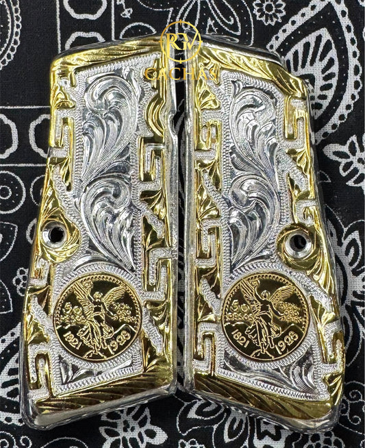 Browning Hi Power Centenario Greek Border Grips
