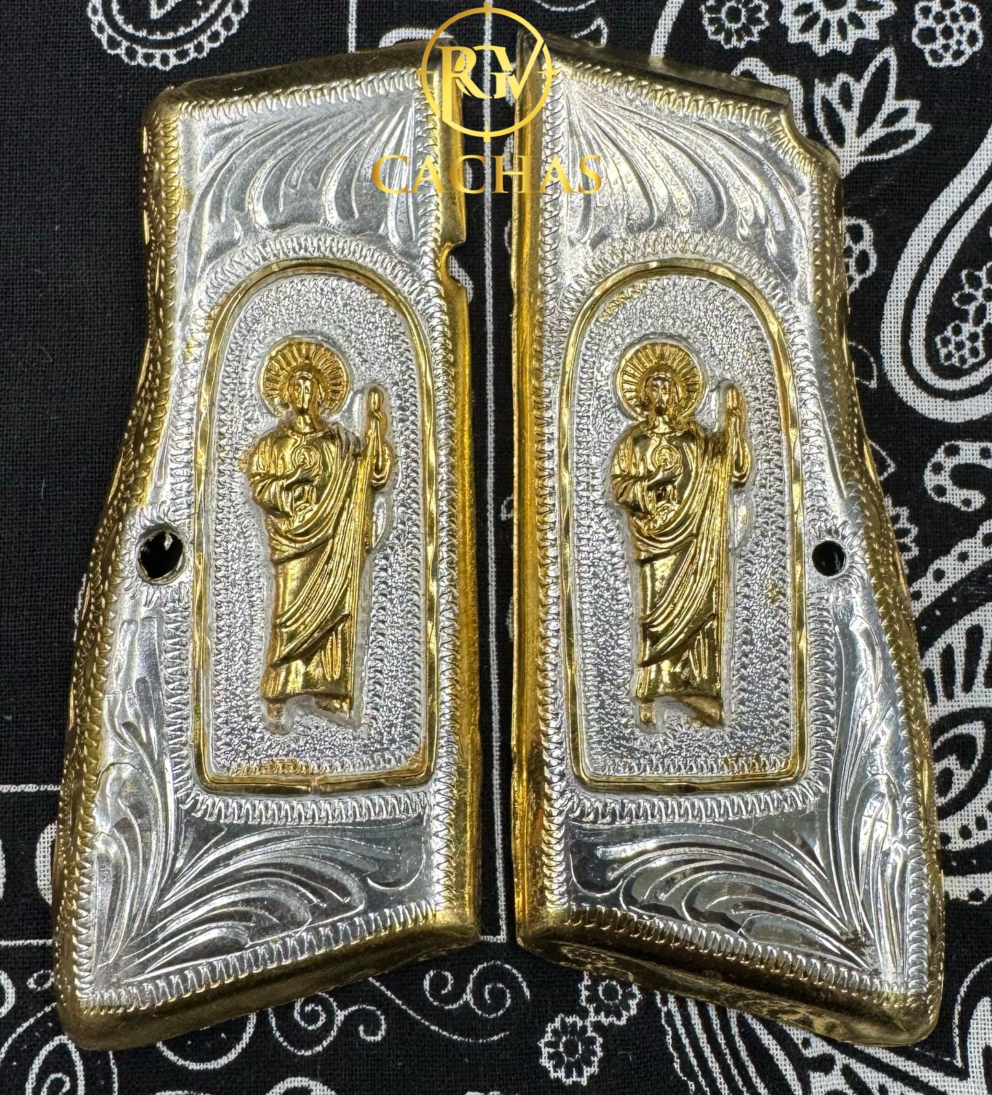 Browning Hi Power San Judas Grips