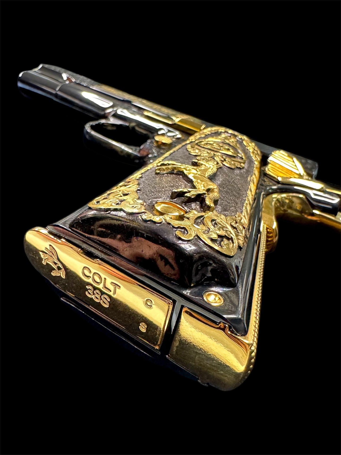 Colt 1911 Government 38 Super high polish blued