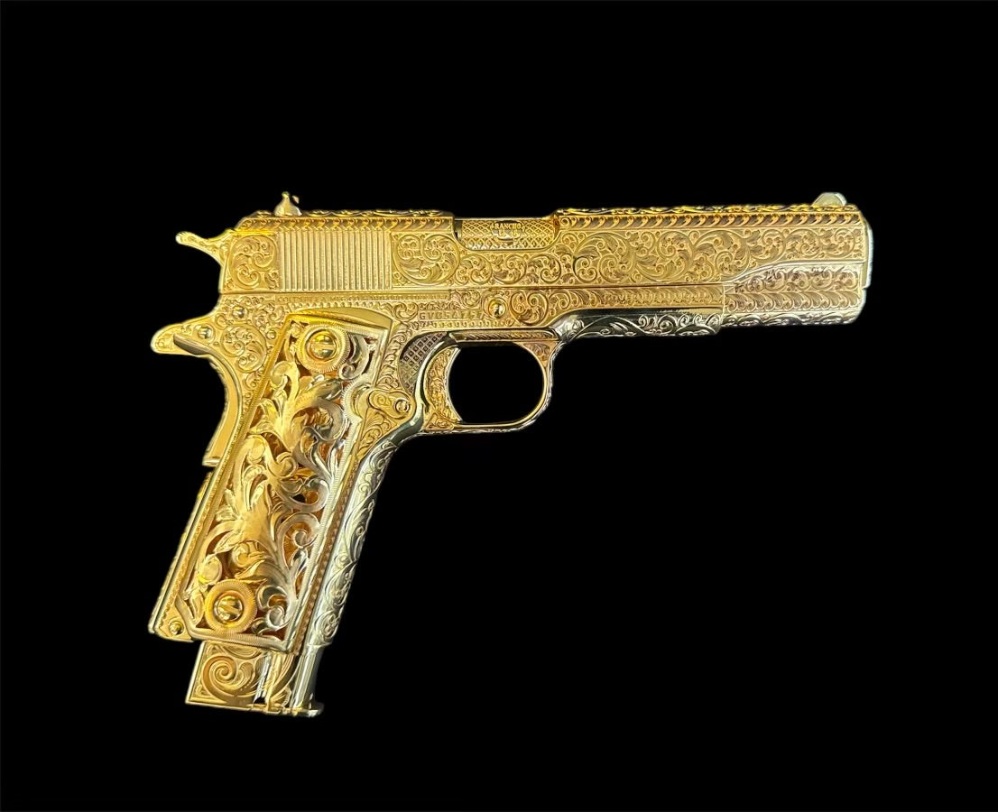Colt 1911 Government Model 38 Super Scrolls
