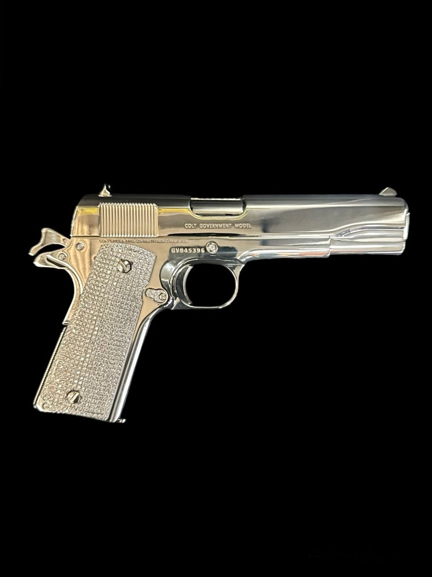 Colt 1911 Government 38 Super Moissanite Diamond