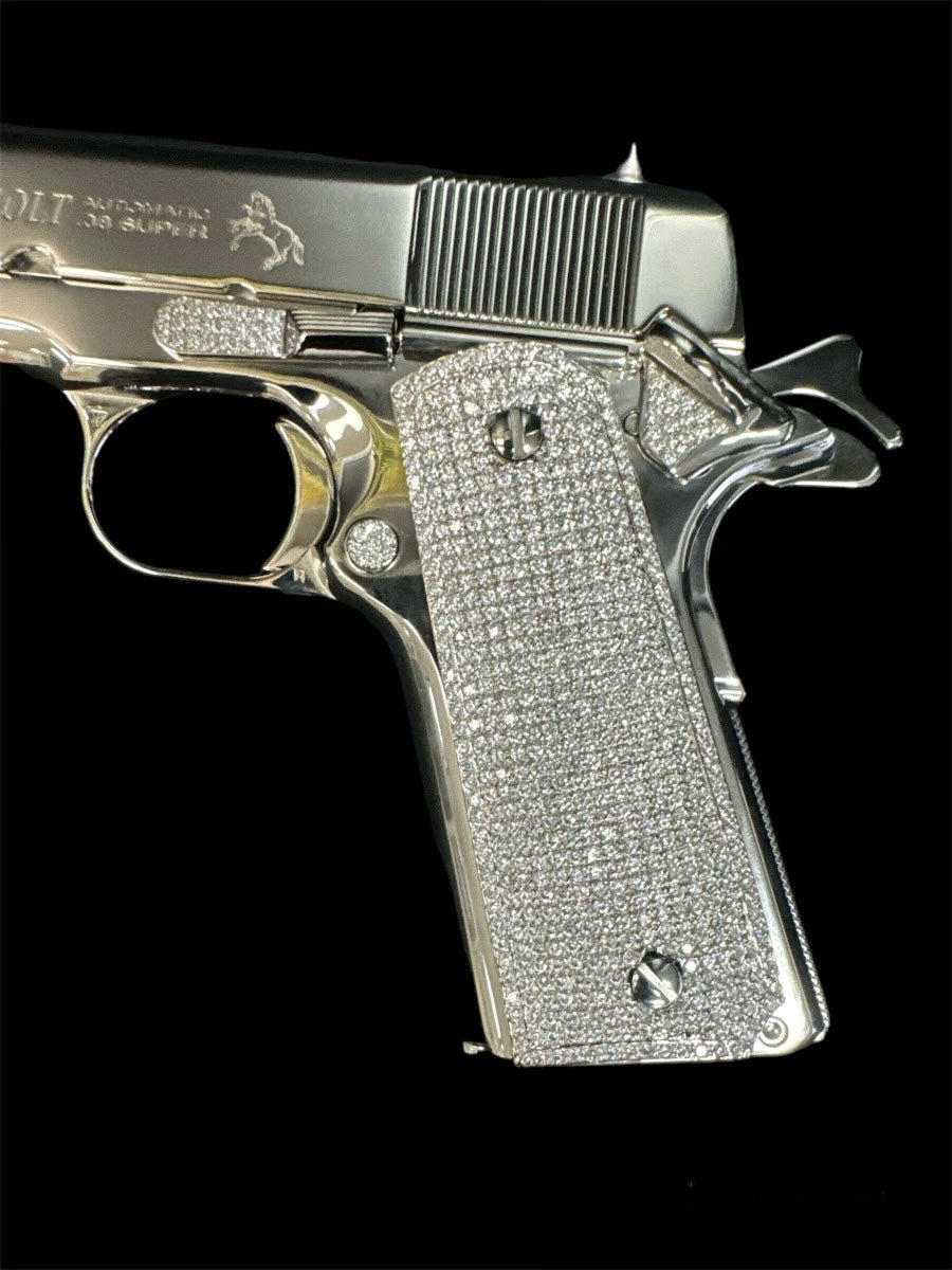 Colt 1911 Government 38 Super Moissanite Diamond
