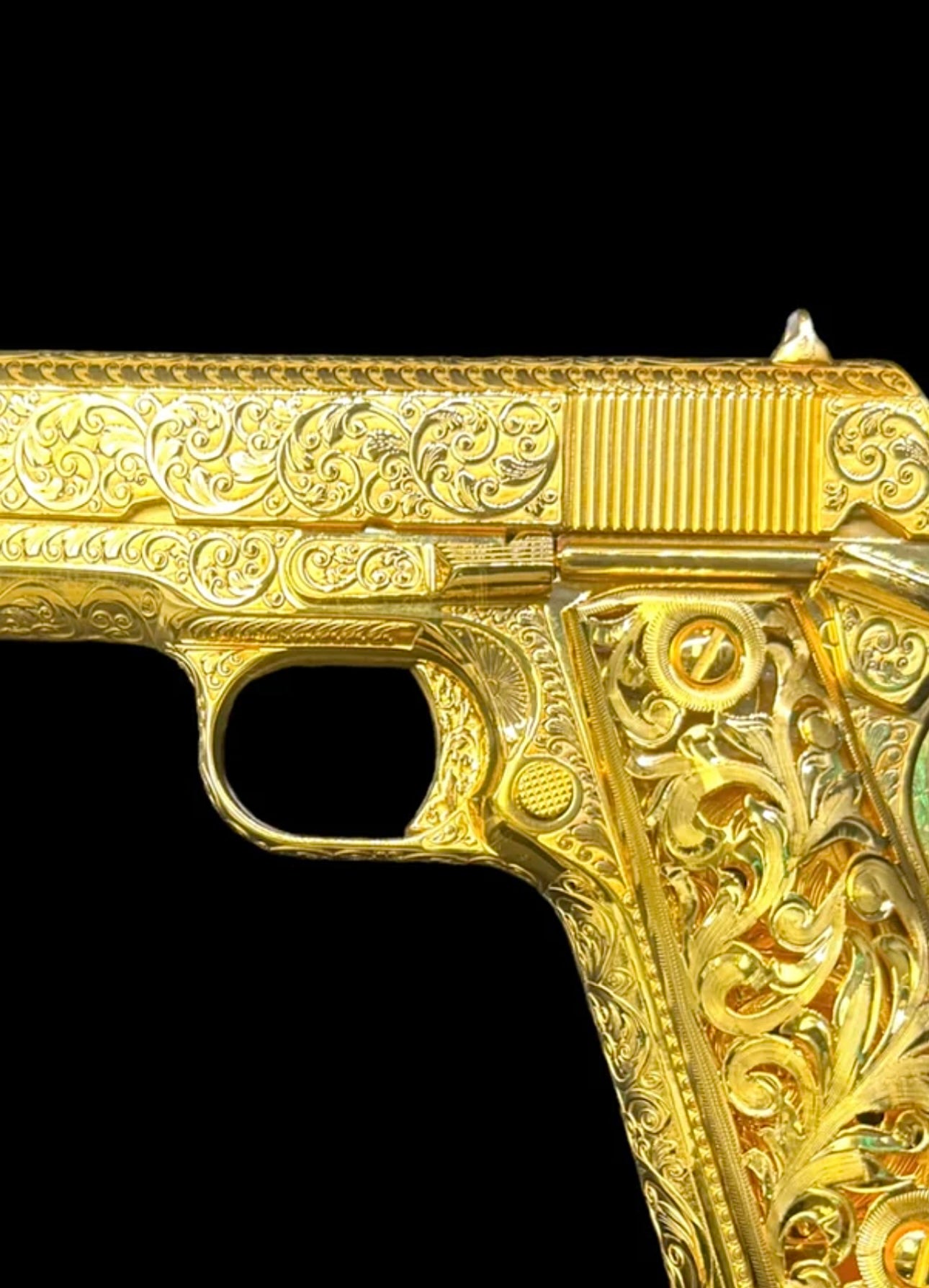 Colt 1911 Government Model 38 Super Scrolls