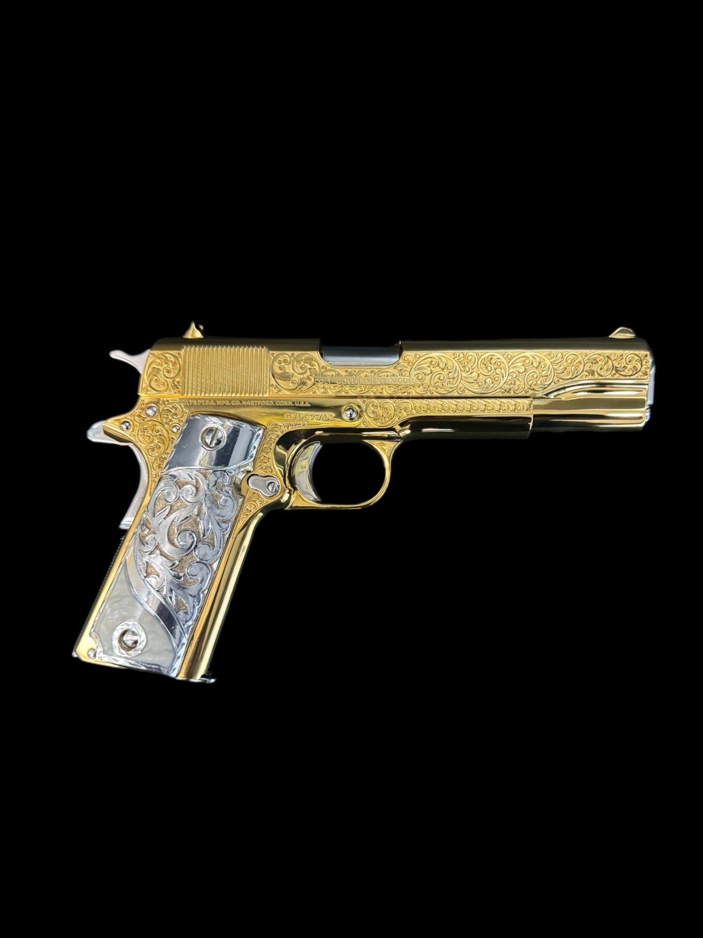 Colt 1911 Government 38 Super Scrolls