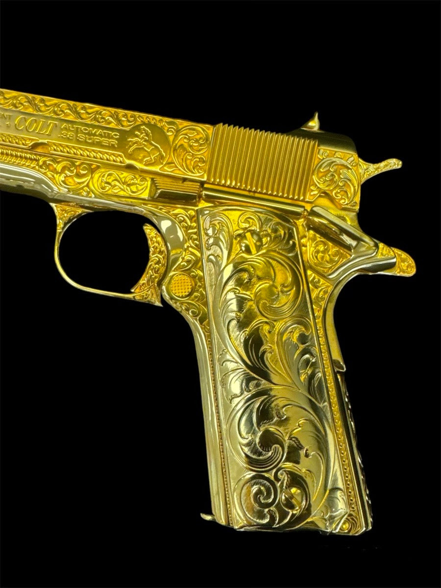 Colt 1911 Government 38 Super Scrolls