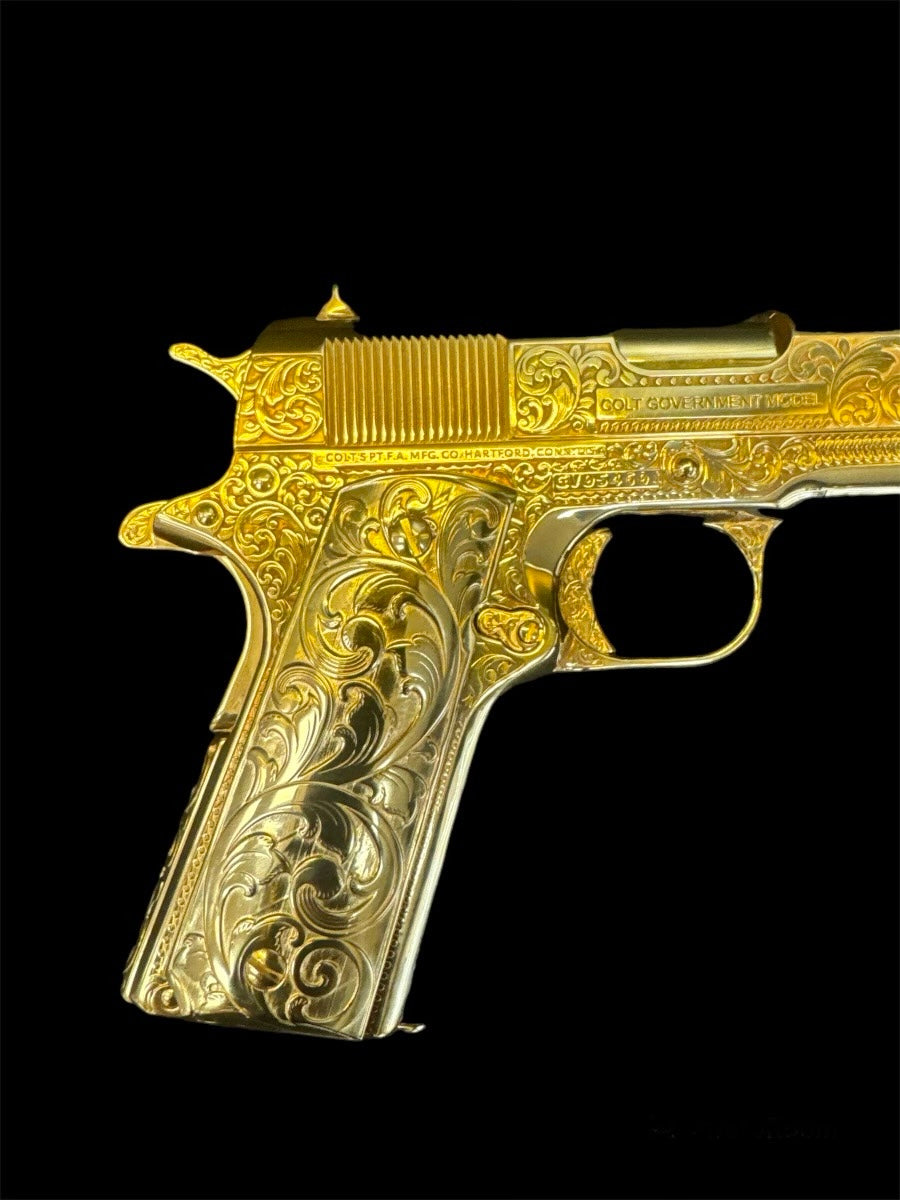 Colt 1911 Government 38 Super Scrolls
