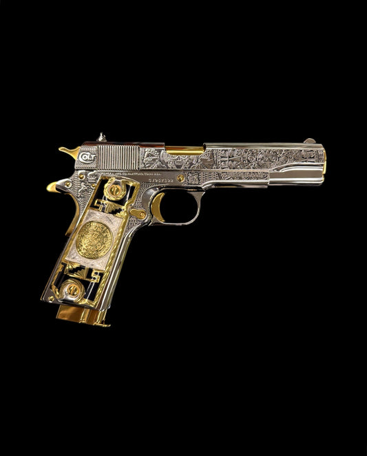 Colt 1911 Government Model 38 Super Aztec