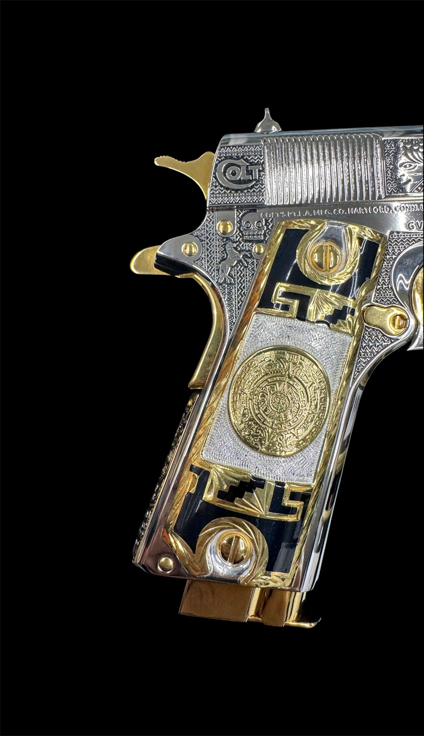 Colt 1911 Government Model 38 Super Aztec
