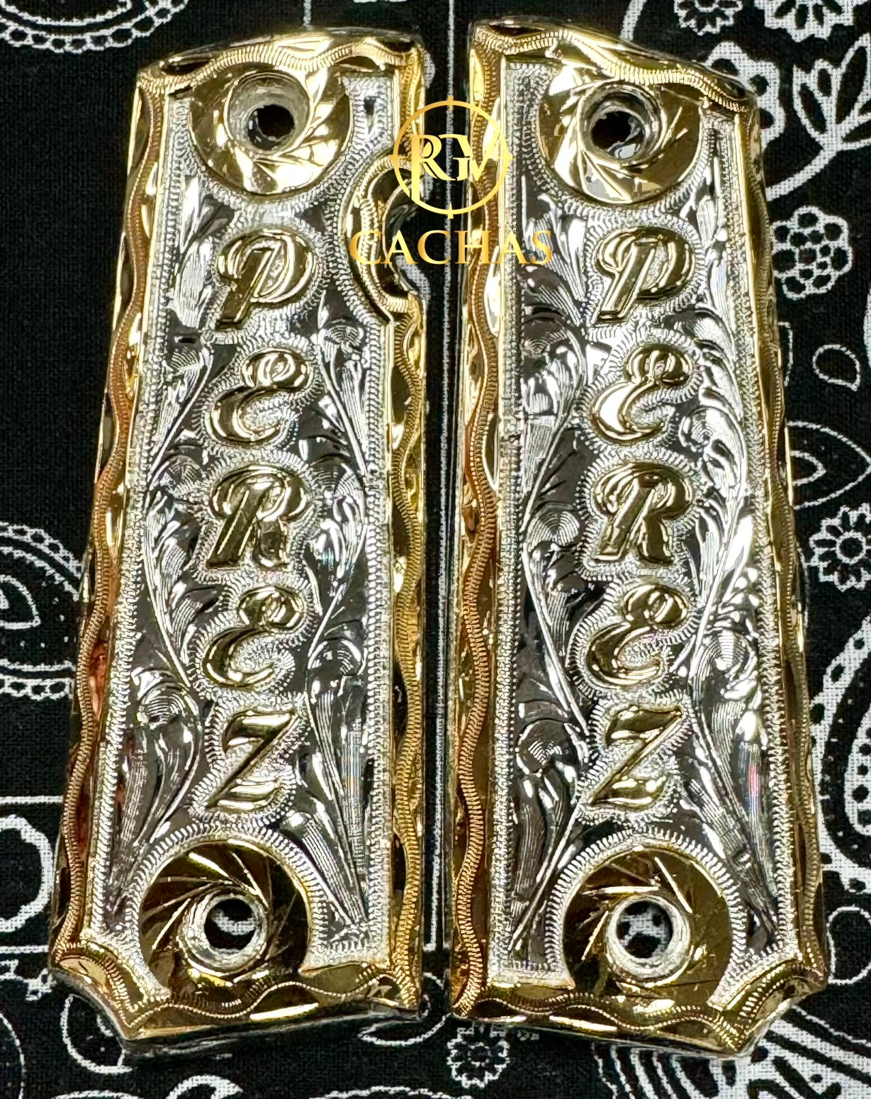 1911 Full Size Custom Perez Grips