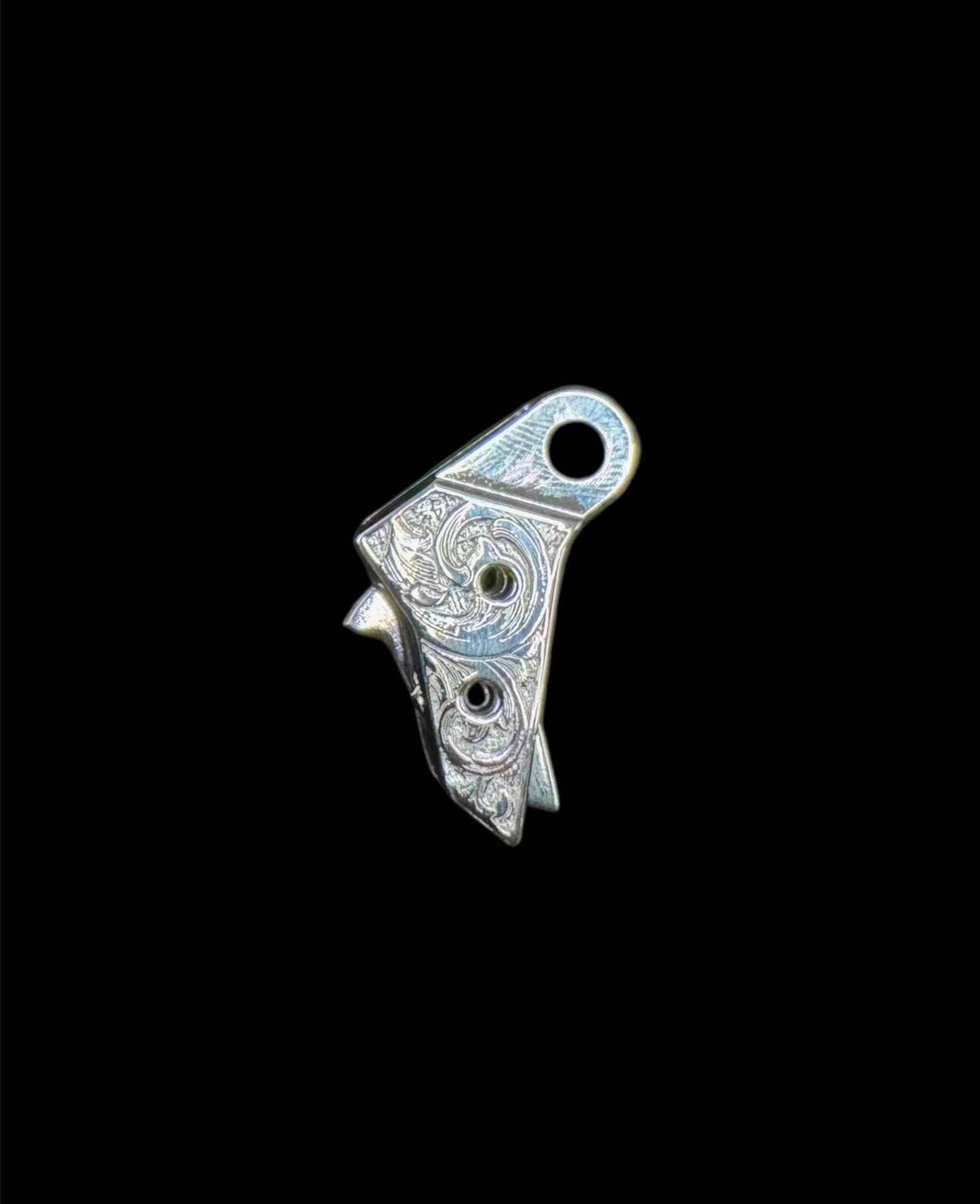 Glock Scroll Engraved Trigger V2 (Fits All Glocks)