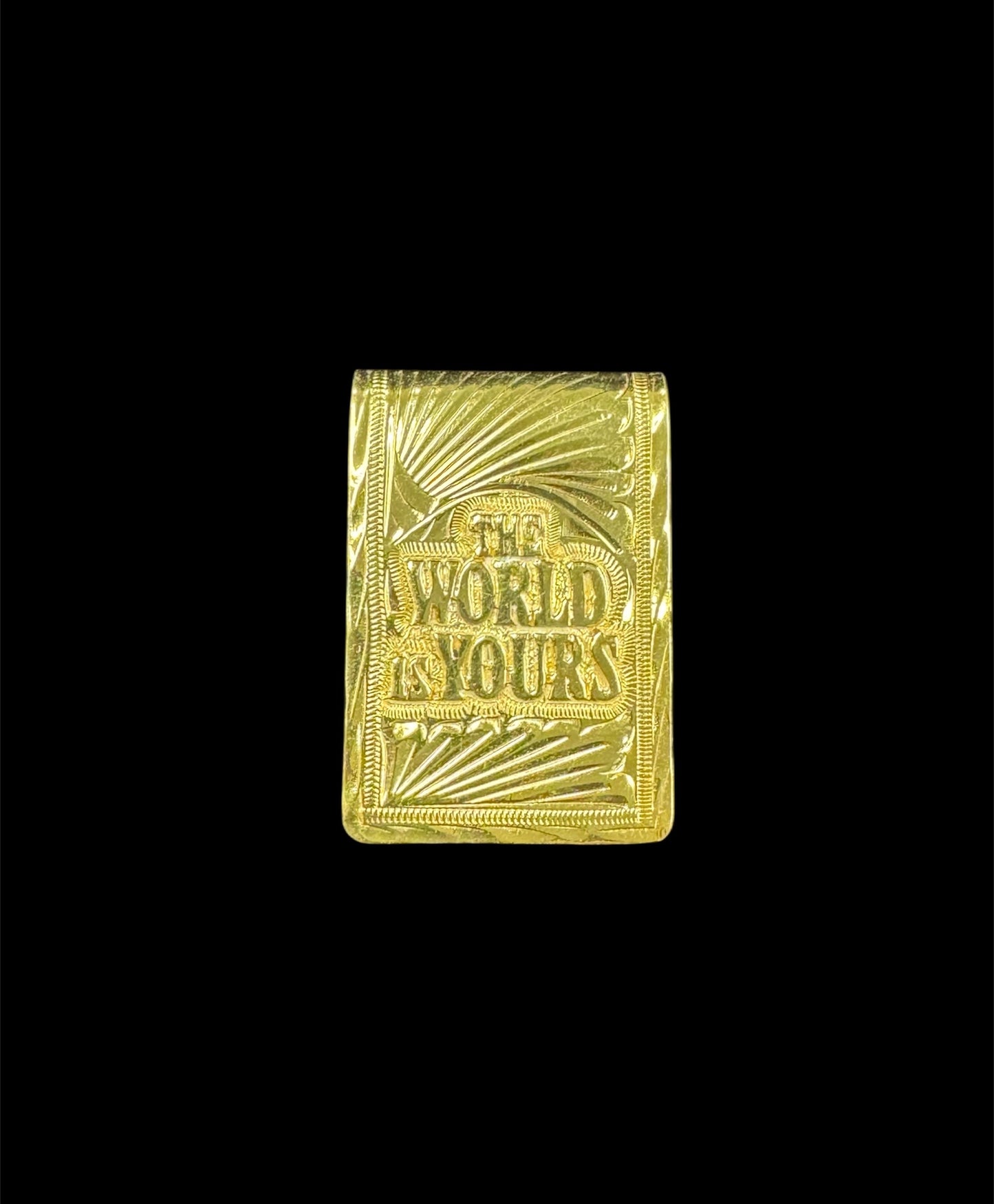 The World Is Yours Money Clip