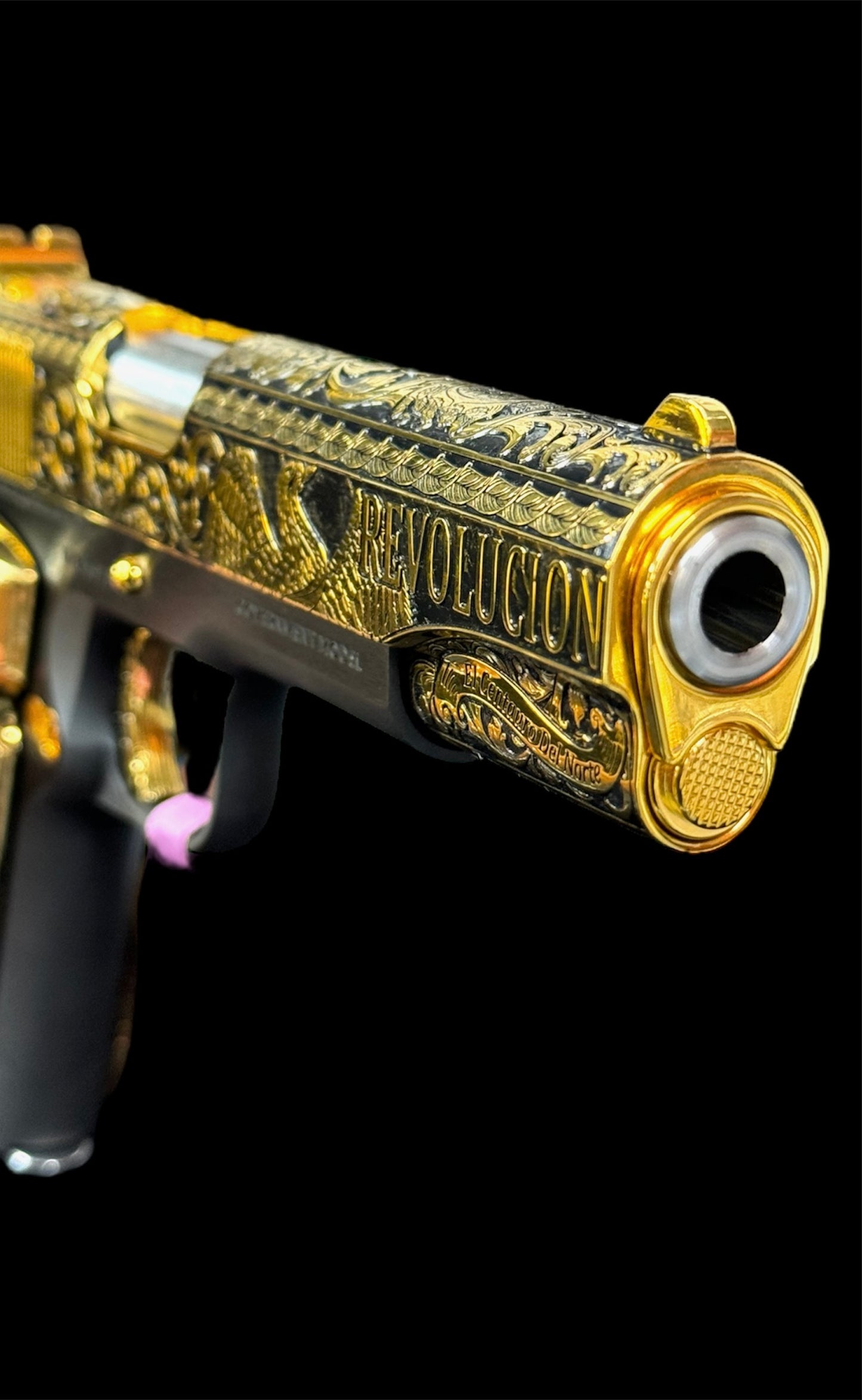 Colt 1911 Government 38 Super Pancho Villa Inked