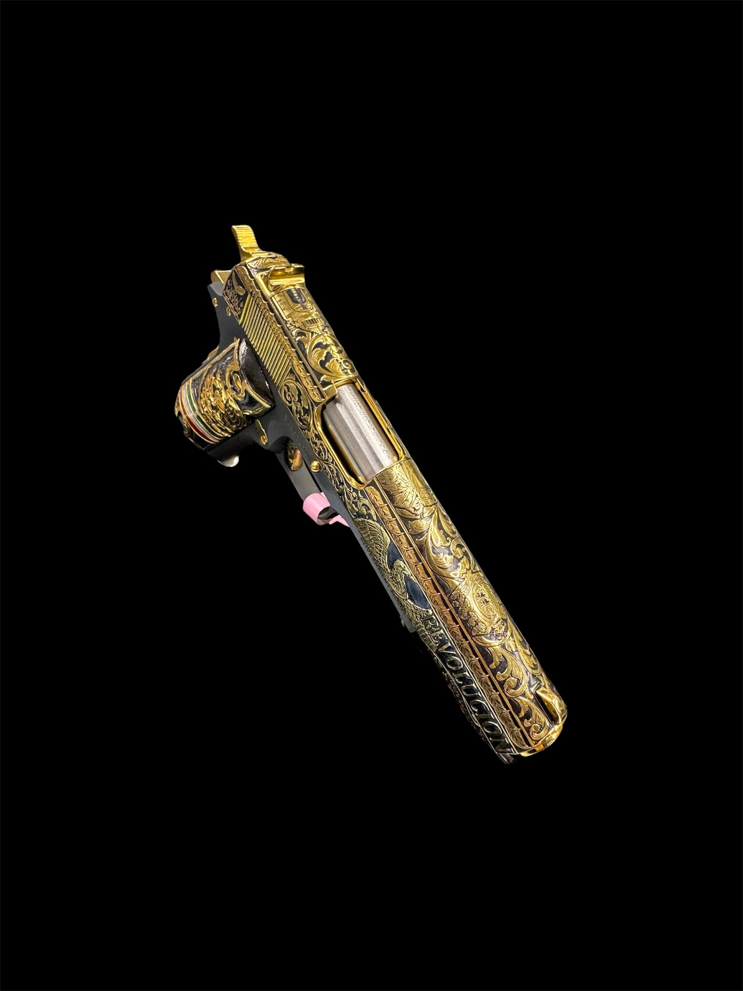 Colt 1911 Government 38 Super Pancho Villa Inked