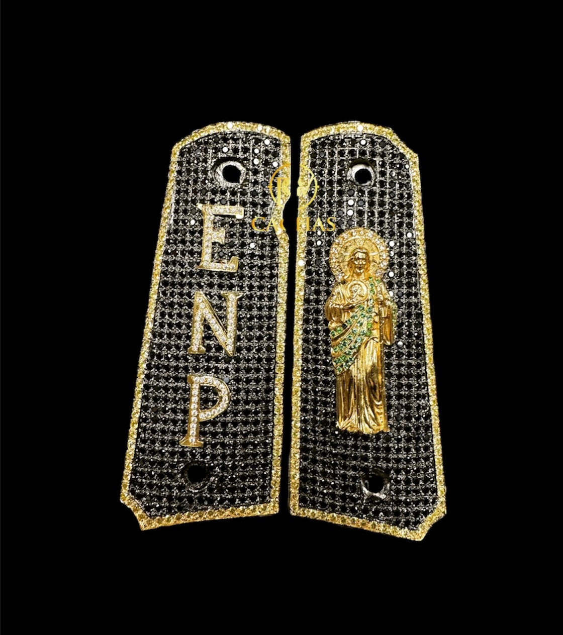 Custom Grips – Gold Guns