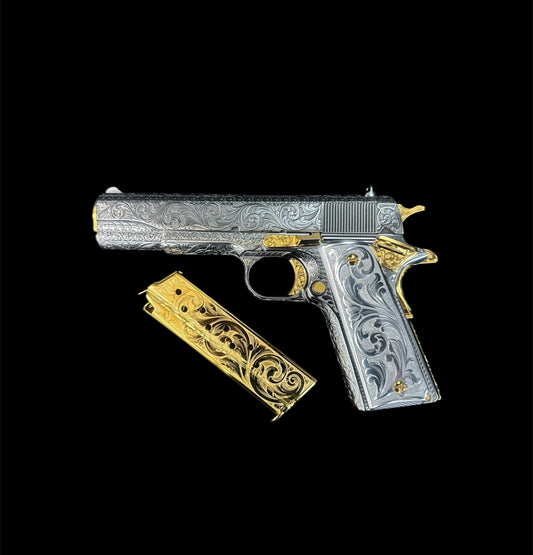 Custom Work Only 1911 Colt 38 Super Stainless