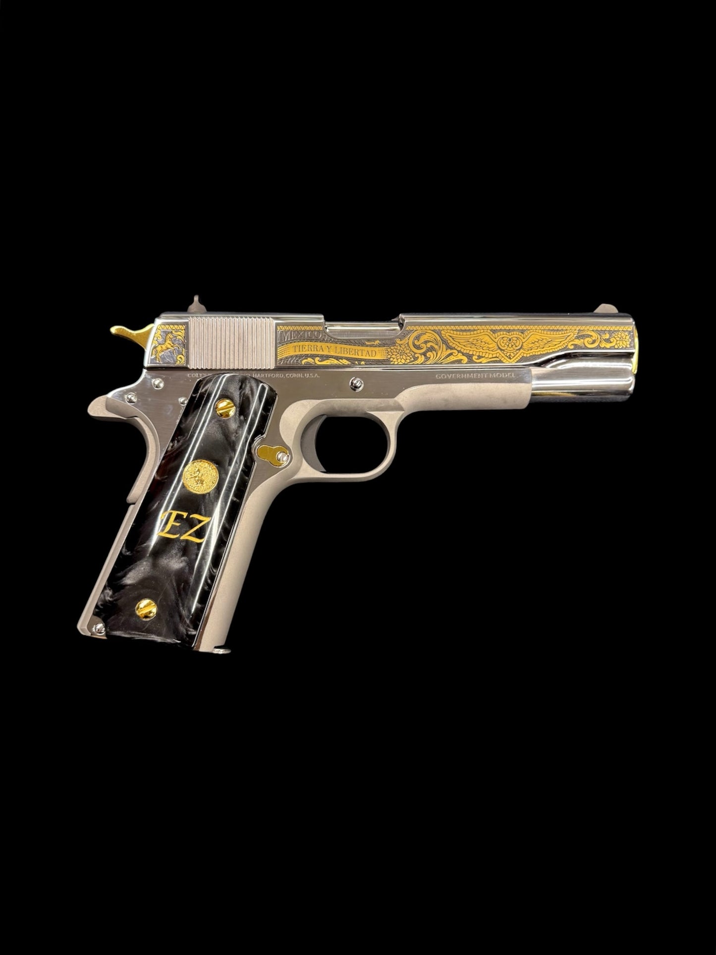 Colt 1911 Zapata Stainless Talo 1 of 500