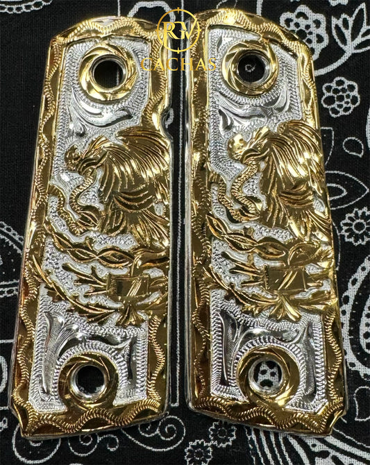 1911 Compact Size Mexico Eagle Grips